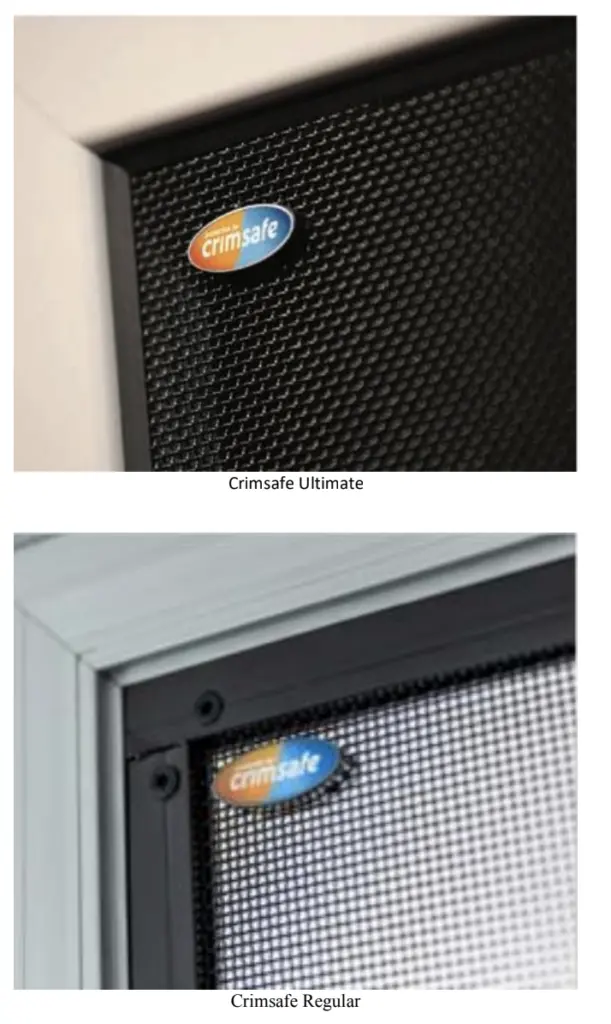 Crimsafe Ultimate v Regular