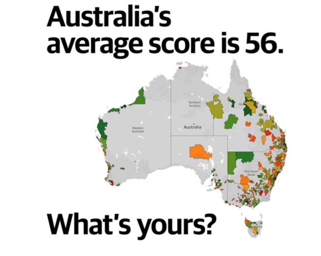 Australias average crimsafe secure score