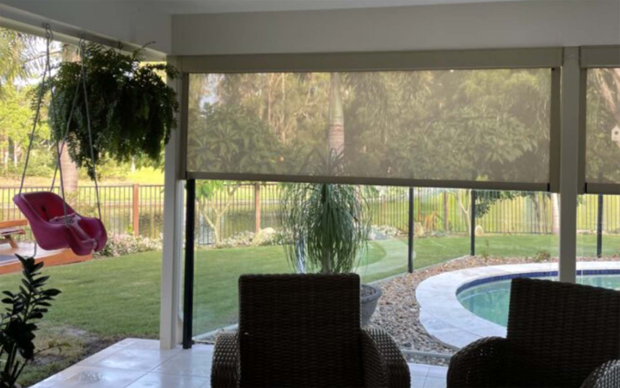 transform your outdoor space with blinds