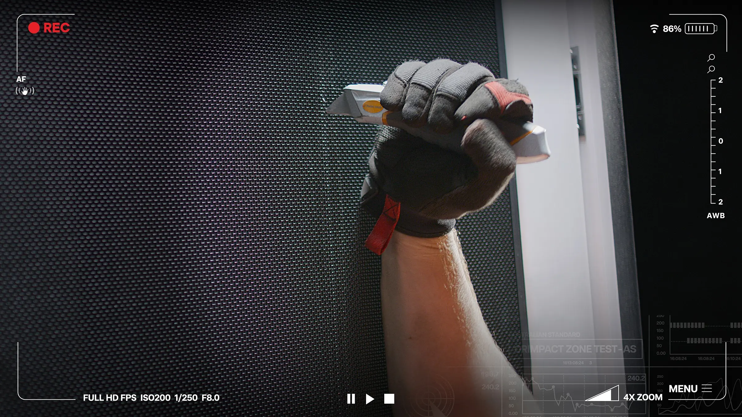 Home 5 Crimsafe Sheer test