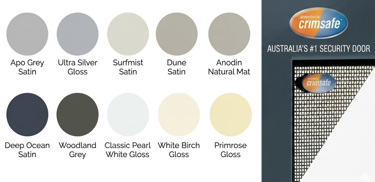 Crimsafe colour swatch